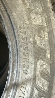 Predám pneumatiky 275 55 r20