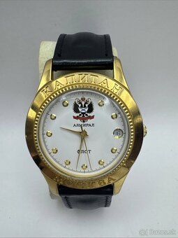 Naramkove hodinky POLJOT - ADMIRAL, KAPITAN MOSKVA