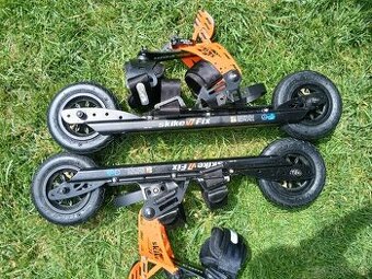 Kolieskové lyže Skike V7 FIX Cross