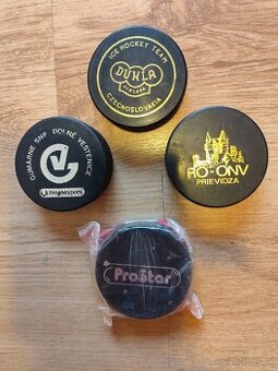 Hokejové retro puky - 1