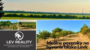 Ideálne pozemky na bývanie blízko Levíc
