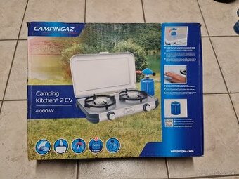 Kempingový plynový varič s 2 platňami Campingaz Kitchen Kit