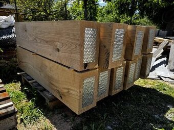 Dubové schody a fošne