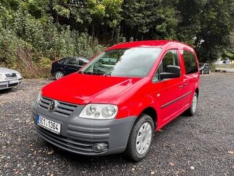 Volkswagen Caddy Life 1.6MPI 75 kW klima tažné serviska 2008