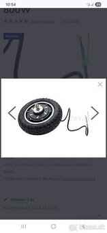 Hľadám zadne koleso na kukirin g2pro