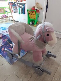 Hojdací koník Polly fialový