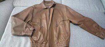 Pánska kožená bunda