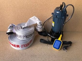 Ponorné kalové čerpadlo s nožom