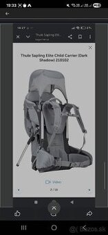 Thule sapling elite nosič