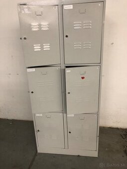 Satnikove kovové plechové skrine 80x50x180cm