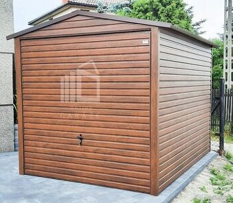 Plechová garáž 3x5, prejazdná výška 225cm