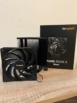 🔥 CPU chladič be quiet Pure Rock 3 Black – LEN INTEL 🔥