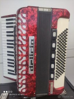 96 basový akordeón Delicia Carmen 24