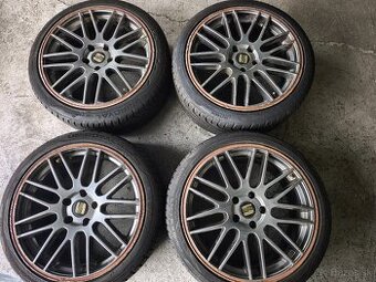 Alu disky 5x112 r18 letné pneumatiky 225/40 r18