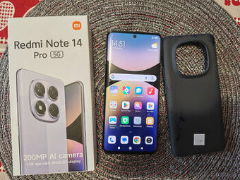 Xiaomi Redmi Note 14 PRO 5G 256GB pamat, 8gb ram, v zaruke