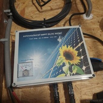 Fotovoltaický menič na odporovu spiralu - bojler, ohrievač,