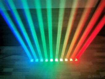Rotačný led BAR beam RGBW 250W