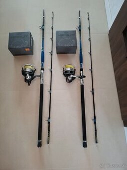 Sumcové prúty + navijaky