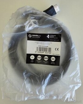 HDMI 2.0 kábel 2 m – nový, 4K UHD, pozlátené konektory