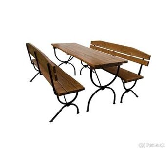 Pivný set, záhradné sedenie