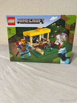 Lego minecraft koňská stajňa