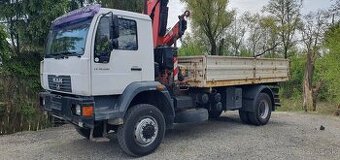 MAN 18.280 3s sklápač s HR, 4x4