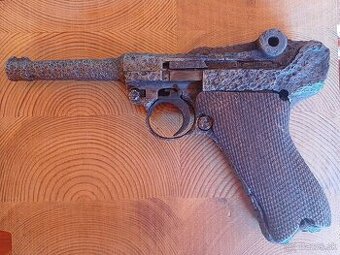 P08 pištol luger - torzo original č.2