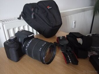 Zrkadlovka Canon a objektiv Sigma 18-200mm