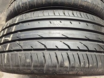 215/55 r18 letné 4 ks CONTINENTAL dezén 7,5 - 6 mm