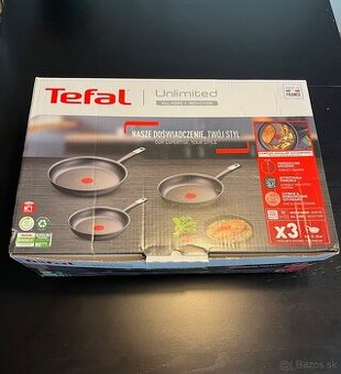 Tefal panvice Unlimited 20/24/28 cm titán, indukcia