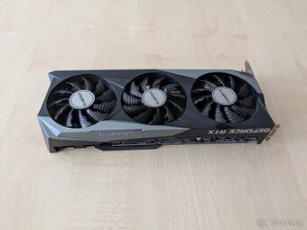Predám grafickú kartu Gigabyte RTX 3060 Ti Gaming OC 8GB