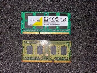 2x DDR3 RAM 1600MHz 1,5V