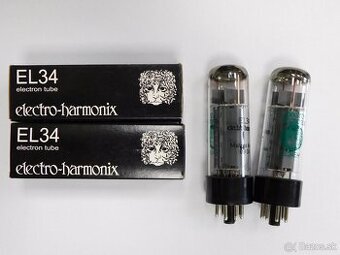 Predám elektrónky EL34 Electro Harmonix