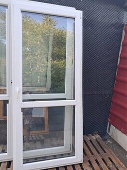 Predám plastove balkonove dvere 100 x 228 cm