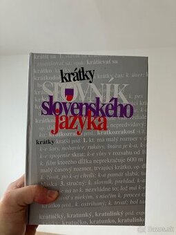 Krátky slovník slovenského jazyka