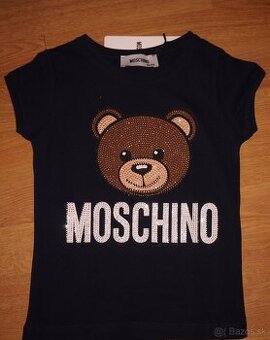 Moschino tričko tmavomodré - 1