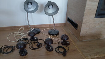 retro bakelitova lampa - 1
