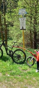 Tažna tyč na bicykel