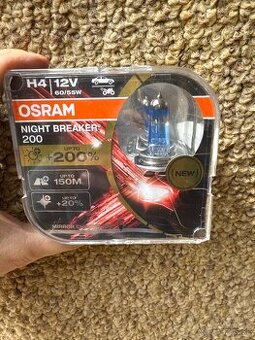 2x Osram night breaker 200 H4