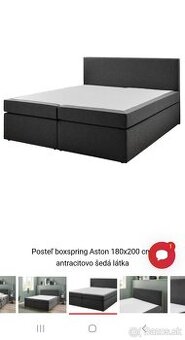 Boxspringova manzelska postel