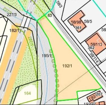 Na predaj rozľahlý pozemok v Gáni 2430m2