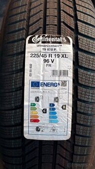 Predám úplne nové zimné Continental TS870 225/45 R19