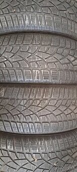 Predám 4ks jazdené zimné 235/50r19-99H Dunlop