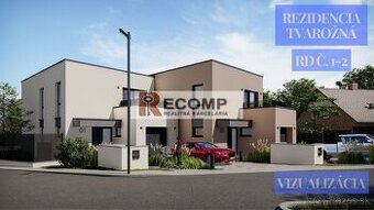 Novostavba moderného rodinného domu na predaj