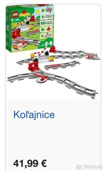 Lego duplo, koľajnice priechod