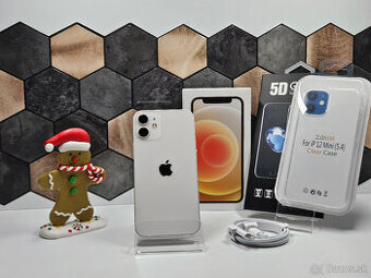 iphone 12 Mini  64GB Biely | 100% ZDRAVIE