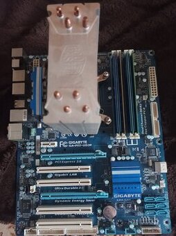 Predám zakladovu dosku gigabyte +ram 12gb