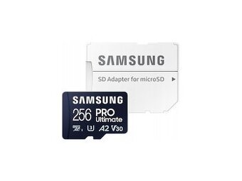 Samsung microSDXC 256GB PRO Ultimate + SD adapter