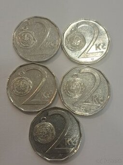 Mince 2kč 2002