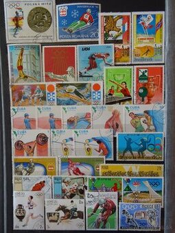 Pekná zbierka známok ŠPORT 1